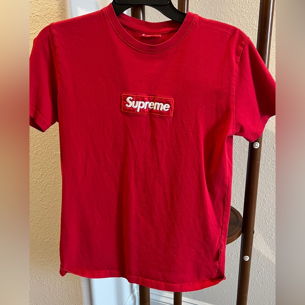 Supreme Box Logo Red Tee t shirt
